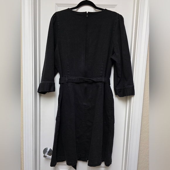 Liz Claiborne Denim Mid Sleve Dress - Picture 2 of 4